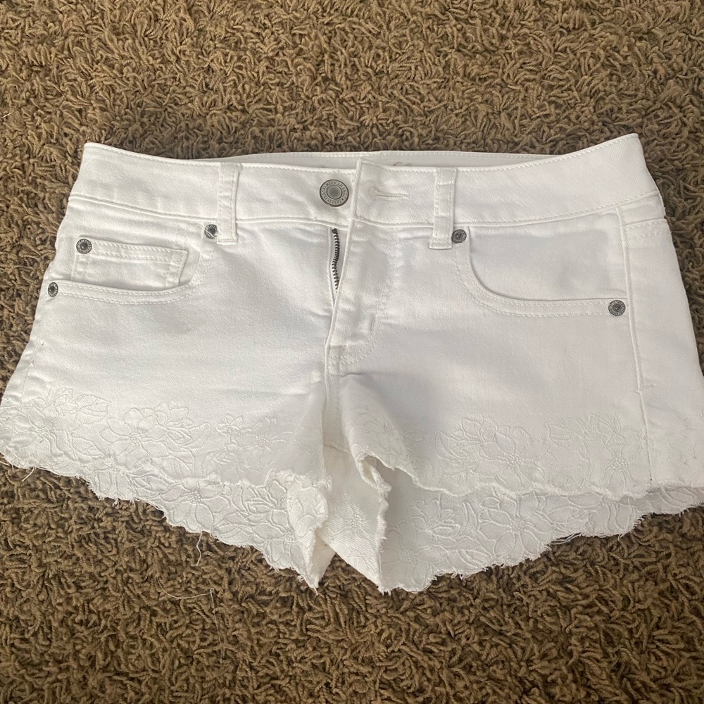 White Shorts